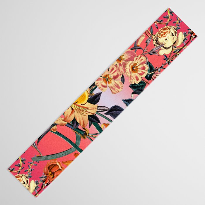Multicolor Summer Floral Pattern Table Runner Gallery Image 3