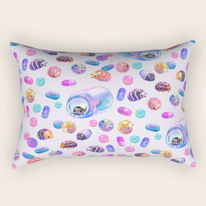 Pill bugs  Rectangular Pillow Gallery Image 1
