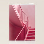 Plum Steps | Architectural Minimalism Stationery Card Gallery Image 2