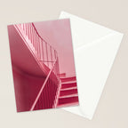 Plum Steps | Architectural Minimalism Stationery Card Gallery Image 2