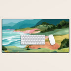 Meadow by the Sea Desk Mat Gallery Image 1