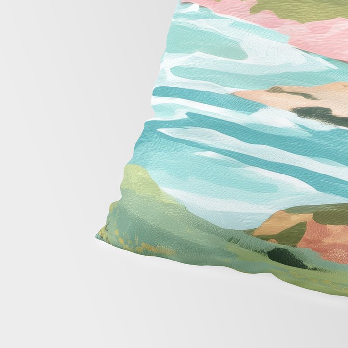 Meadow by the Sea Pillow Sham Gallery Image 4