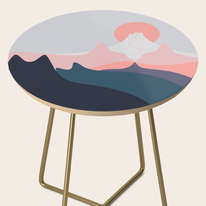 Cat Landscape 129 Side Table Gallery Image 2