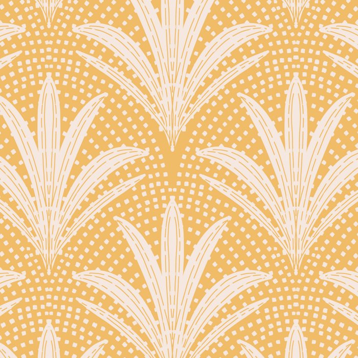 Boho Rustic Palm Radiance Butter Yellow Coffee Mug Gallery Image 2