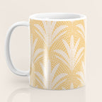 Boho Rustic Palm Radiance Butter Yellow Coffee Mug Gallery Image 3