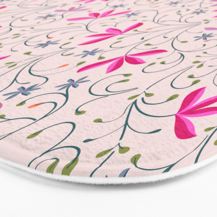 Spa Blossoms Bath Mat Gallery Image 3