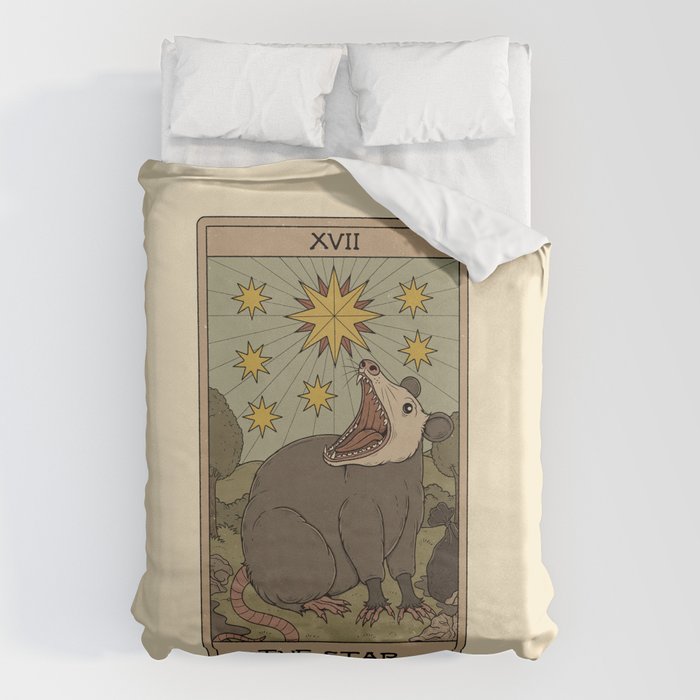 The Star - Possum Tarot Duvet Cover Gallery Image 6