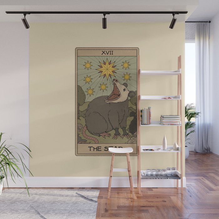 The Star - Possum Tarot Wall Mural Gallery Image 1