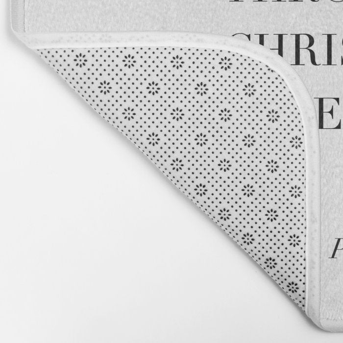 I Can Do All Things Through Christ Who Strengthens Me. -Philippians 4:13 Bath Mat Gallery Image 2