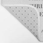 I Can Do All Things Through Christ Who Strengthens Me. -Philippians 4:13 Bath Mat Gallery Image 2