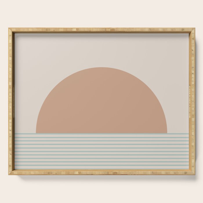 Sunrise / Sunset XIII Serving Tray Gallery Image 1