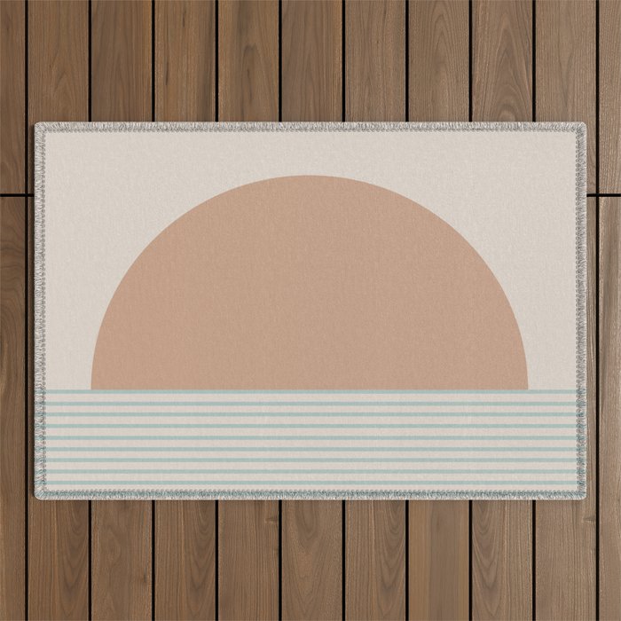 Sunrise / Sunset XIII Outdoor Rug Gallery Image 1
