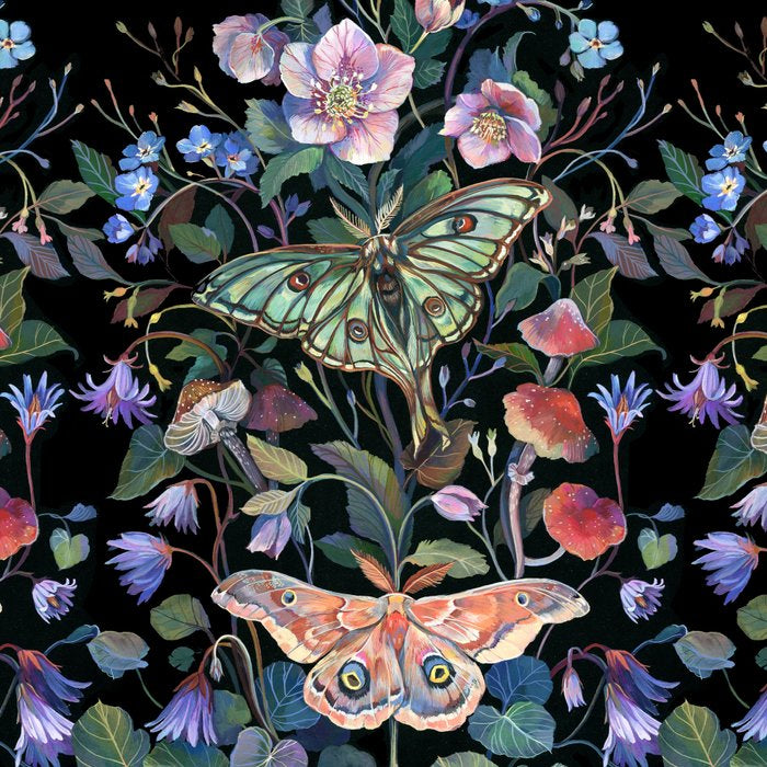 Moon Moth Mushroom Coffee Mug Gallery Image 2