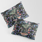 Moon Moth Mushroom Pillow Sham Gallery Image 3