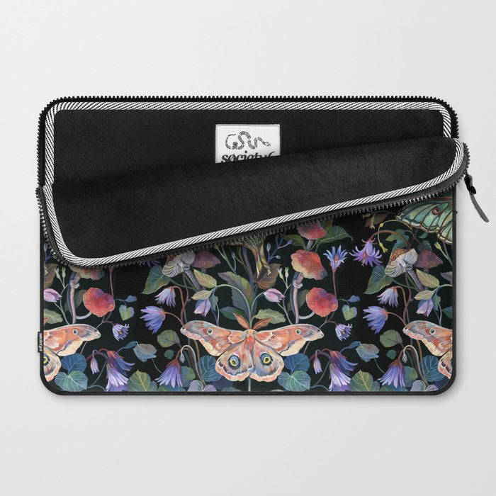 Moon Moth Mushroom Laptop Sleeve Gallery Image 2