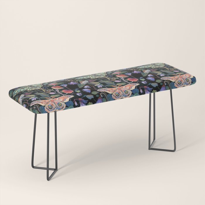 Moon Moth Mushroom Bench Gallery Image 1