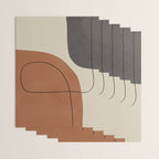 Modern Abstract Shapes #1 Wrapping Paper Gallery Image 3