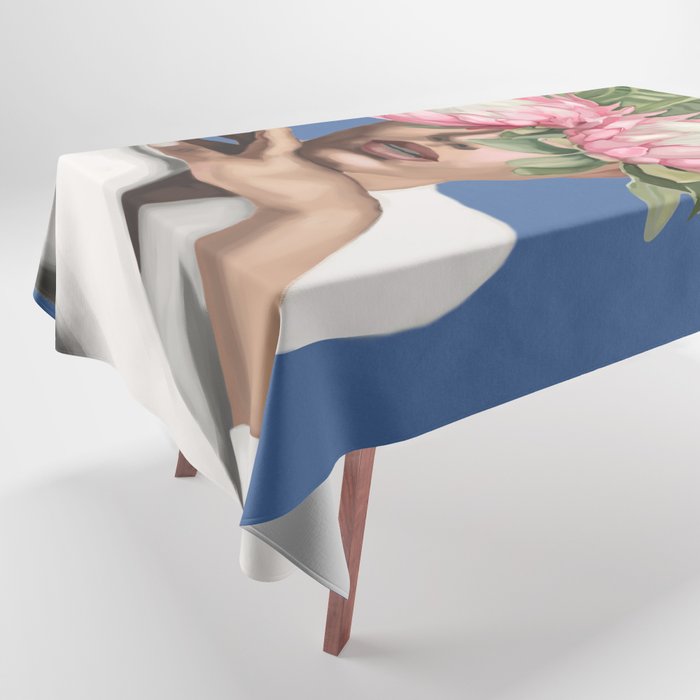 Floral Elegance 2 Tablecloth Gallery Image 1
