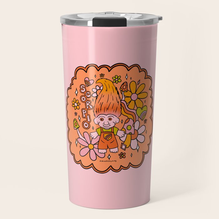 Scorpio Troll Travel Mug Gallery Image 1