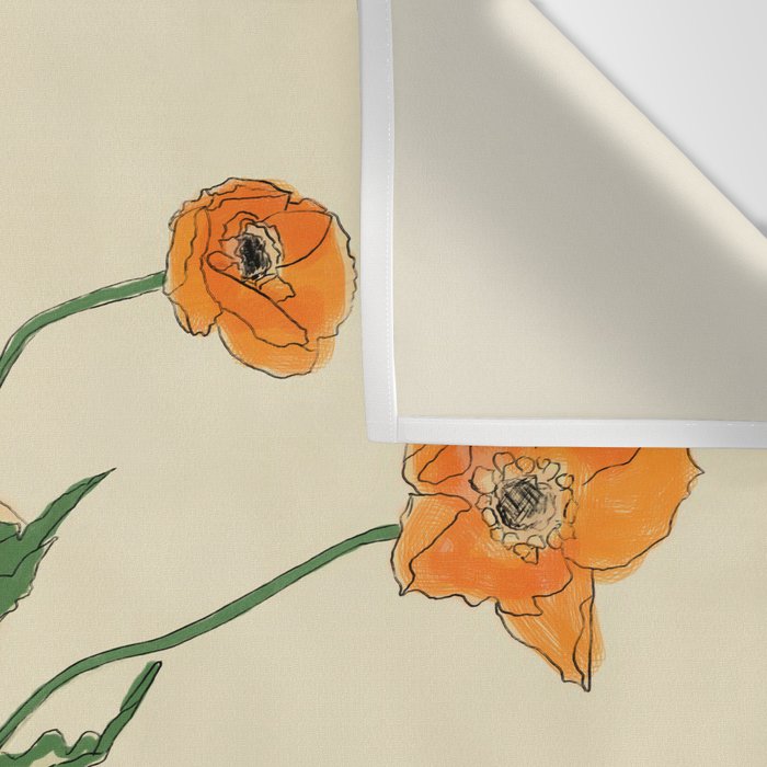 Dear Reminder Blue Wall Tapestry Gallery Image 3