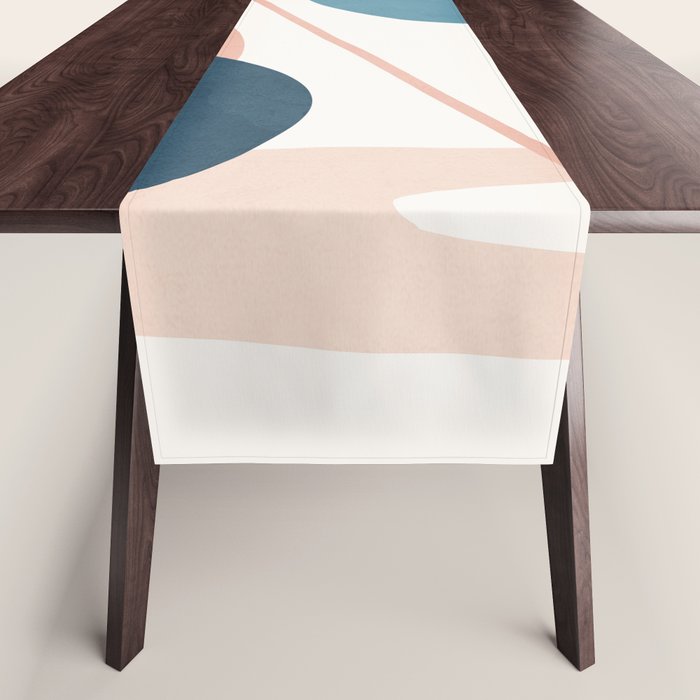Abstract Minimal Shapes 34 Table Runner Gallery Image 1