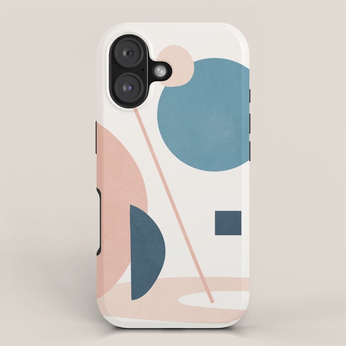 Abstract Minimal Shapes 34 iPhone Case Gallery Image 1