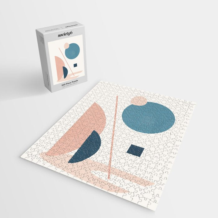 Abstract Minimal Shapes 34 Jigsaw Puzzle Gallery Image 2