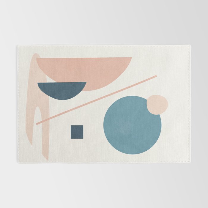 Abstract Minimal Shapes 34 Rug Gallery Image 2