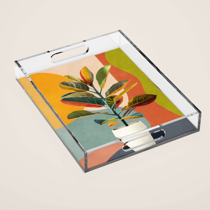 Colorful Branching Out 29 Acrylic Tray Gallery Image 1