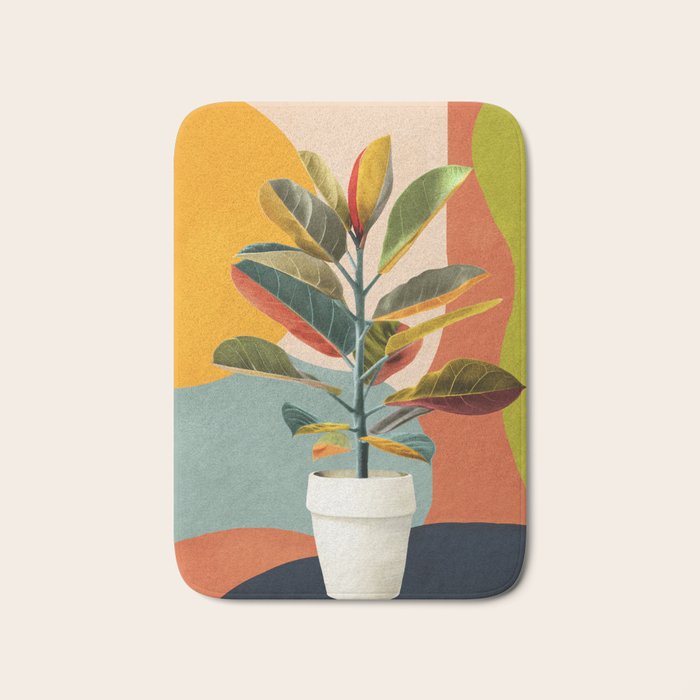 Colorful Branching Out 29 Bath Mat Gallery Image 1
