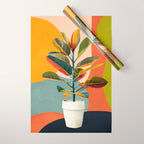 Colorful Branching Out 29 Wrapping Paper Gallery Image 1