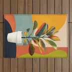Colorful Branching Out 29 Outdoor Rug Gallery Image 1