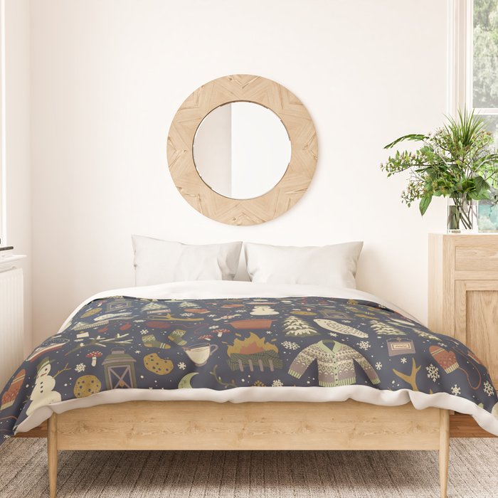 Winter Nights Duvet Cover Gallery Image 3