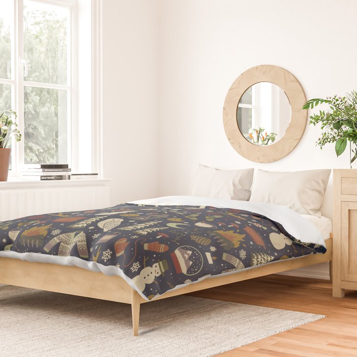 Winter Nights Duvet Cover Gallery Image 2