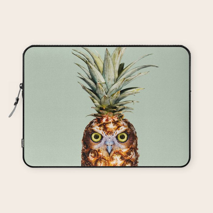 PINEAPPLE OWL Laptop Sleeve Gallery Image 1