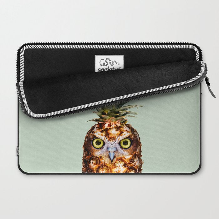 PINEAPPLE OWL Laptop Sleeve Gallery Image 2