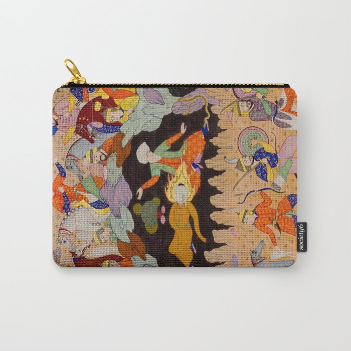 Sleeping in the hidden cave Islamic Antique Art  Carry All Pouch Gallery Image 1