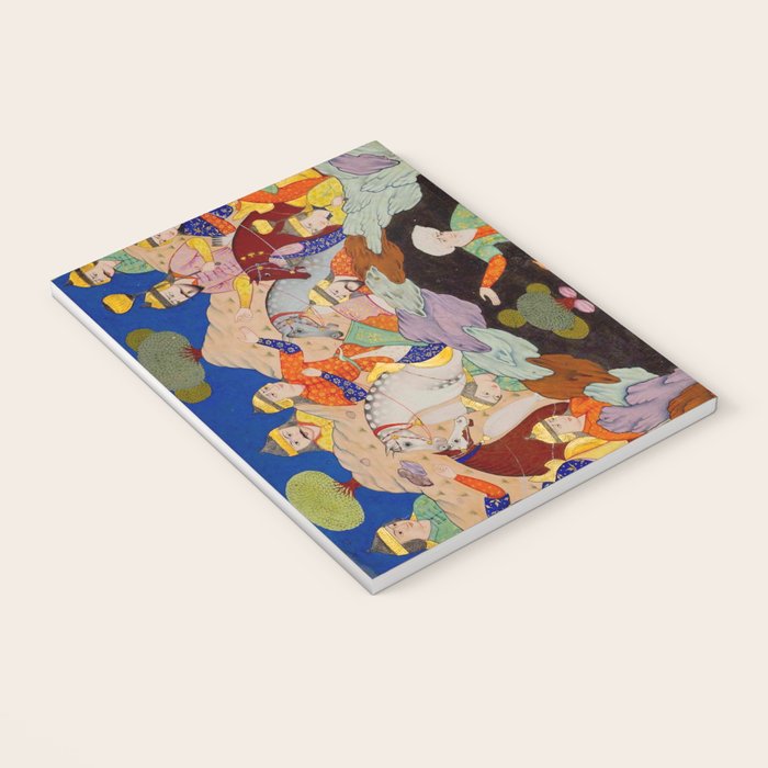 Sleeping in the hidden cave Islamic Antique Art  Notebook Gallery Image 3