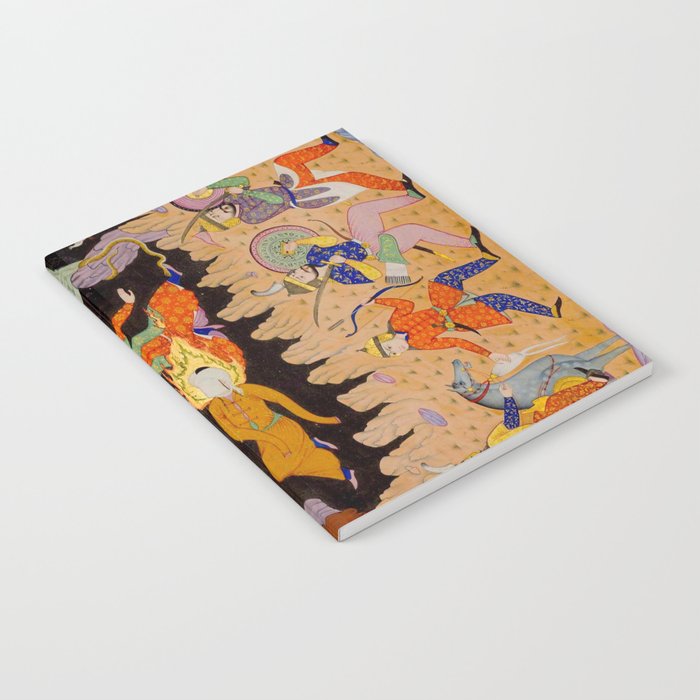 Sleeping in the hidden cave Islamic Antique Art  Notebook Gallery Image 2