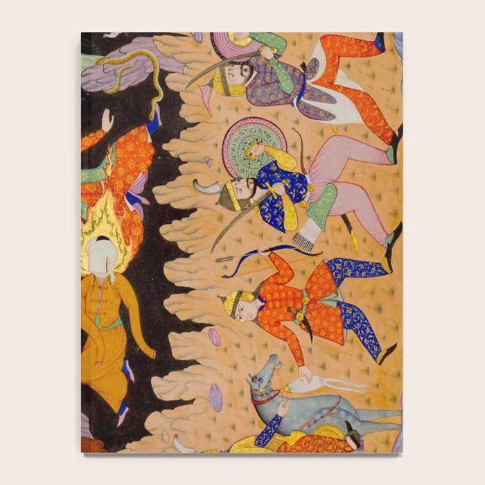 Sleeping in the hidden cave Islamic Antique Art  Notebook Gallery Image 4