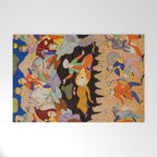 Sleeping in the hidden cave Islamic Antique Art  Welcome Mat Gallery Image 1
