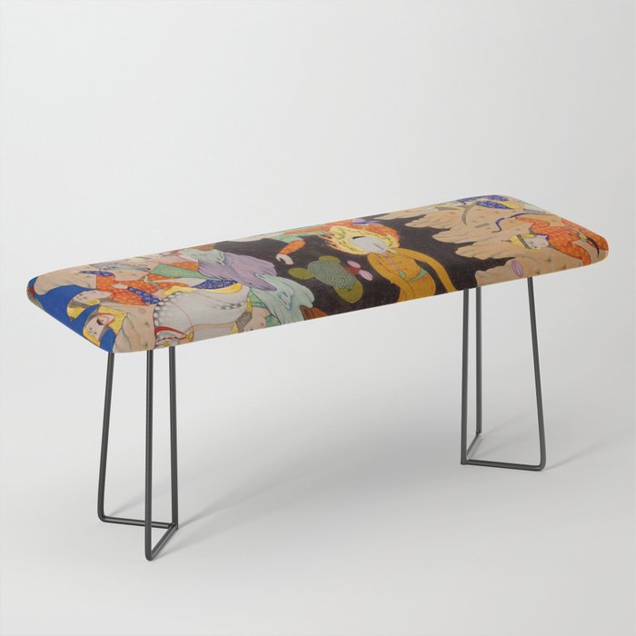 Sleeping in the hidden cave Islamic Antique Art  Bench Gallery Image 1