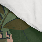 Cilantro Tropics - Blue Comforter Gallery Image 4