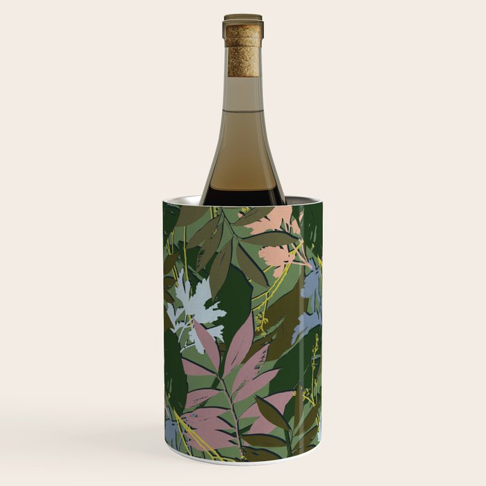 Cilantro Tropics - Blue Wine Chiller Gallery Image 1