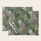 Cilantro Tropics - Blue Placemat Gallery Image 1