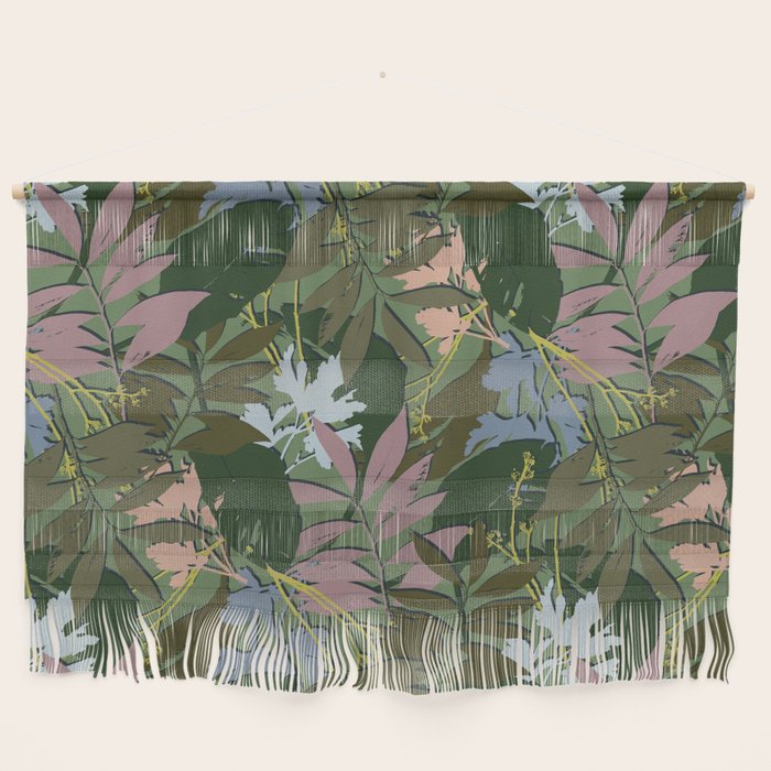 Cilantro Tropics - Blue Wall Hanging Gallery Image 1