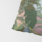 Cilantro Tropics - Blue Pillow Sham Gallery Image 4