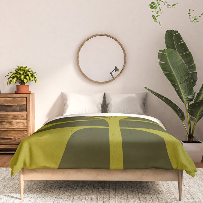 Abstract-botanical 15 Comforter Gallery Image 3