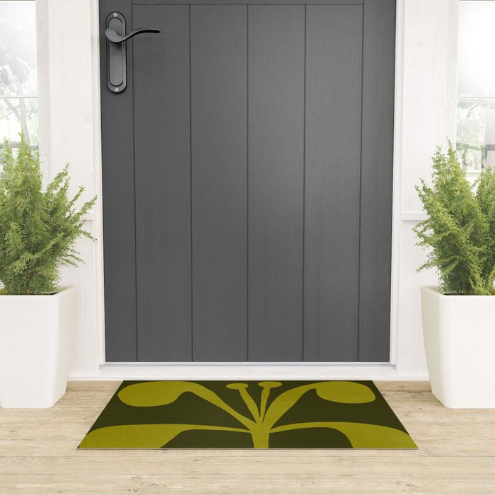 Abstract-botanical 15 Welcome Mat Gallery Image 3