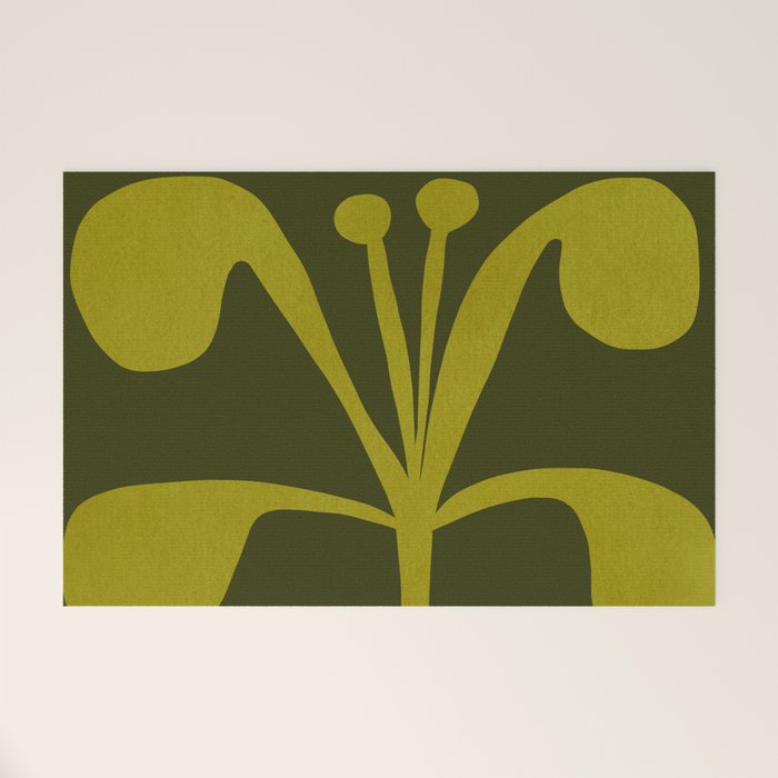 Abstract-botanical 15 Welcome Mat Gallery Image 1